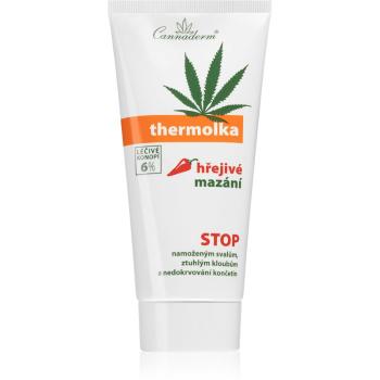 Cannaderm Thermolka warm lubrication crema pentru masaj cu efect analgezic intens 200 ml
