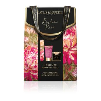 Baylis & Harding Set de îngrijire pentru mâini Trandafir misterios 3 buc