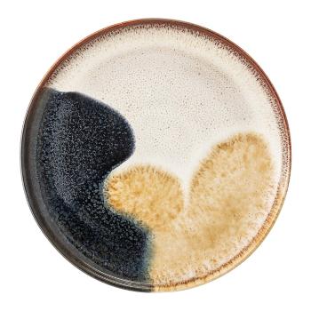 Farfurie desert din gresie ceramică Bloomingville Jules, ø 22 cm, multicolor