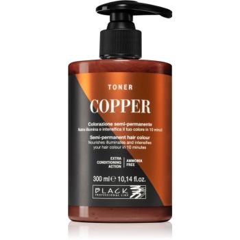 Black Professional Line Toner toner pentru nuanțe naturale Copper 300 ml