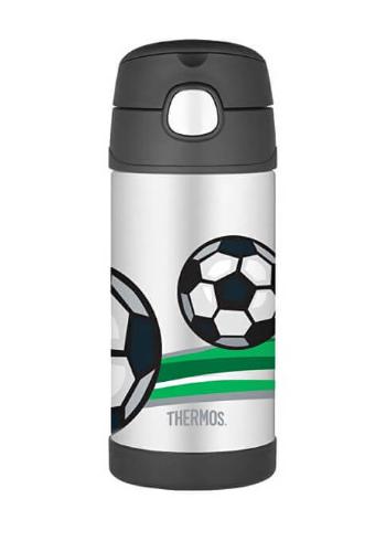 Thermos FUNtainer Termos cu pai pentru copii - fotbal 355 ml