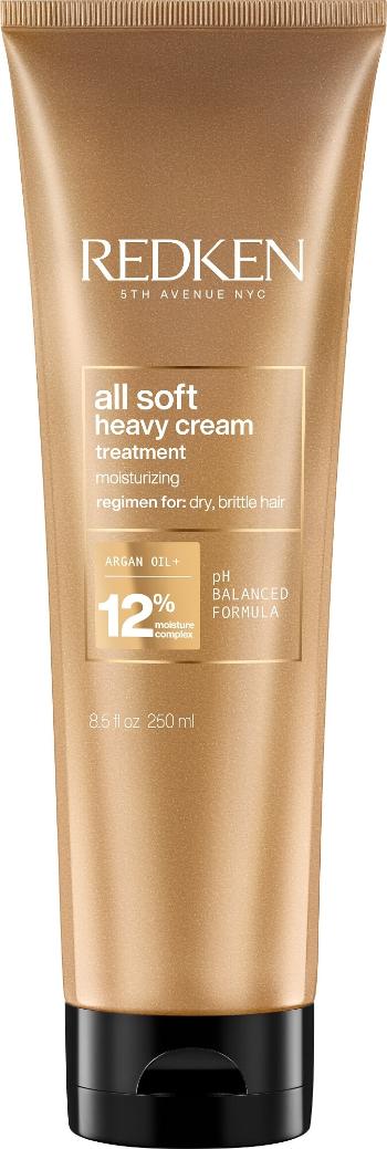 Redken Mască de înmuiere pentru păr uscat și fragilAll Soft Heavy Cream (Super Treatment) 250 ml - new packaging