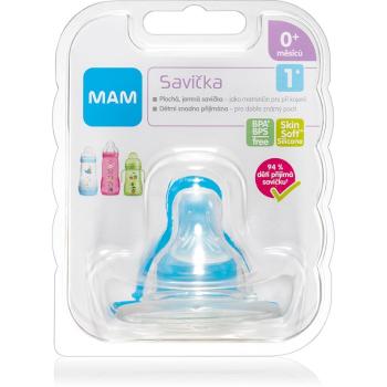 MAM Baby Bottles Teat V1 tetină pentru biberon Slow Flow 0m+ 1 buc