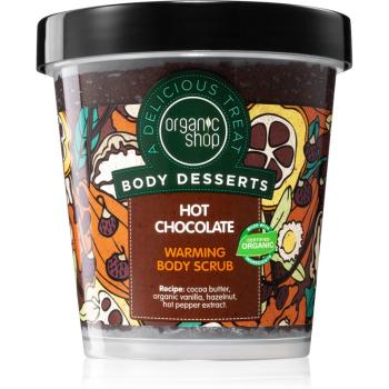 Organic Shop Body Desserts Hot Chocolate Exfoliant hrănitor pentru corp 450 ml