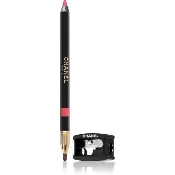 Chanel Le Crayon Lèvres creion de buze cu trasare precisă cu ascutitoare culoare 196 Rose Poudré 1,2 g