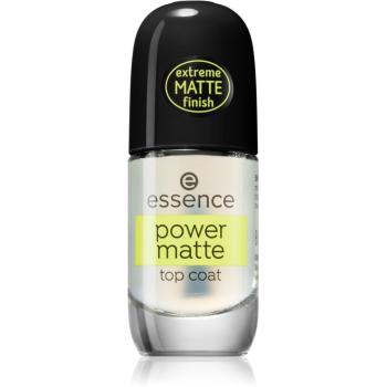 Essence Power Matte gel de protecție cu aspect mat 8 ml