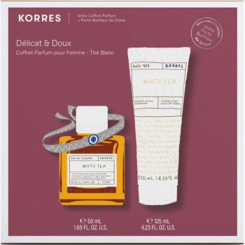 Korres White Tea set cadou (cu ceai alb) unisex