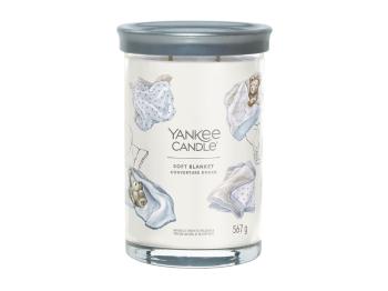 Yankee Candle Lumânare aromatică Signature tumbler pahar mare Soft Blanket 567 g