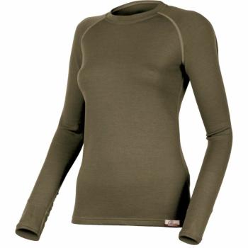 Merino pentru femei bluză de trening Lasting LENA-6363 verde