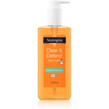 Neutrogena Clear & Defend gel de curatare facial 200 ml