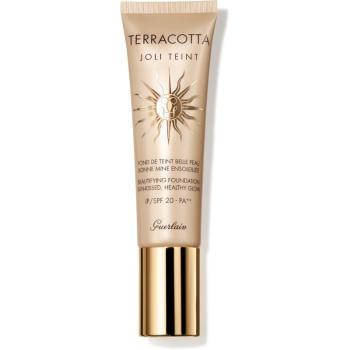 GUERLAIN Terracotta Joli Teint Beautifying Foundation machiaj de stralucire pentru un look natural SPF 20 culoare Ebony 30 ml