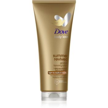 Dove DermaSpa Summer Revived lotiune autobronzanta culoare Light to Medium 200 ml