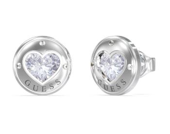 Guess Cercei romantici din oțel Rolling Hearts JUBE03349JWRHT