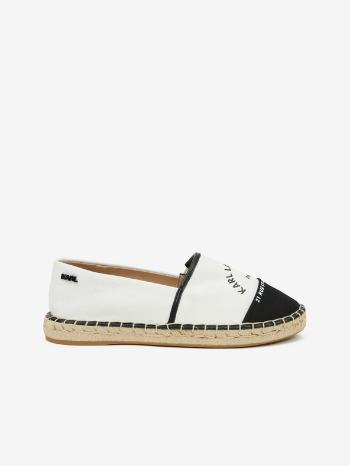 Karl Lagerfeld Kamini Espadrile Alb