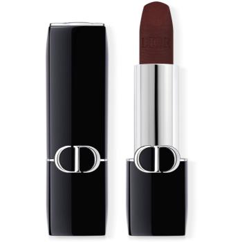 DIOR Rouge Dior Balm Balsam de buze hidratant reincarcabil culoare 001 Diormidnight 3,2 g