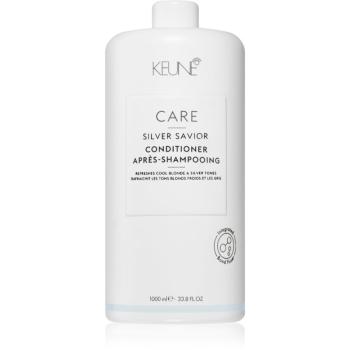 Keune Care Silver Savior Conditioner balsam pentru păr blond neutralizeaza tonurile de galben 1000 ml