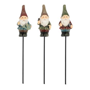 Set țăruși de grădină 3 buc. din polirășină Gnome – Esschert Design