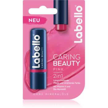 Labello Caring Beauty balsam de buze colorat culoare Pink 5,5 ml