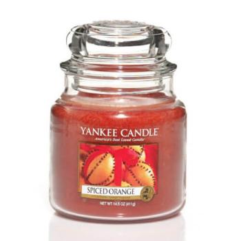 Yankee Candle Lumânare aromatică Classic medie Spiced Orange 411 g