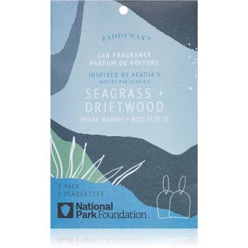 Paddywax Parks Seagrass + Driftwood parfum pentru masina 2 buc