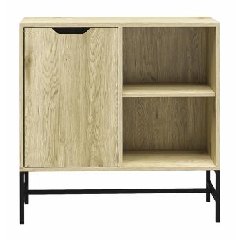 Bibliotecă cu aspect de stejar 76x76 cm Modine - Støraa