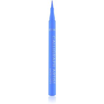 Catrice Calligraph Artist Matte tuș de ochi tip cariocă cu efect matifiant culoare 020 · Ocean Flirt 1,1 ml