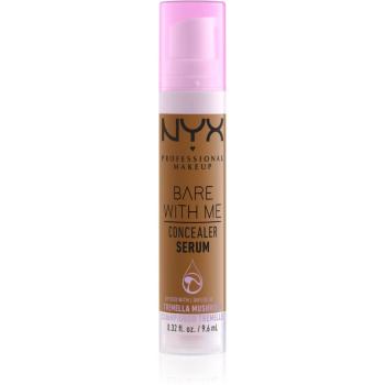 NYX Professional Makeup Bare With Me Concealer Serum hidratant anticearcan 2 in 1 culoare 10 Camel 9,6 ml