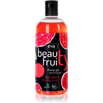 Eva Natura Beauty Fruity Red Fruits gel de duș 400 ml