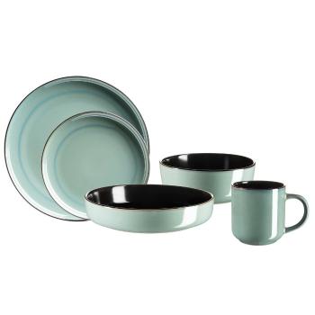 Set de masă Mäser 10 piese ALENIA, verde