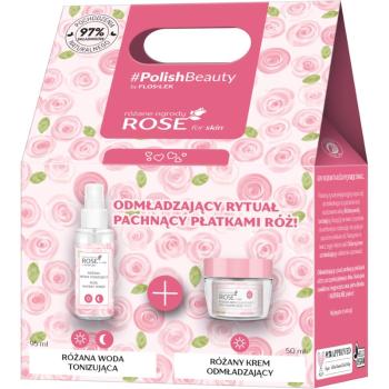 FlosLek Laboratorium Rose For Skin set cadou (pentru ten matur)