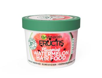 Garnier Mască pentru păr fără volum Fructis Hair Food (Watermelon Plumping Mask) 390 ml