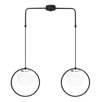 Lustră metalică Opviq lights Flovena, negru