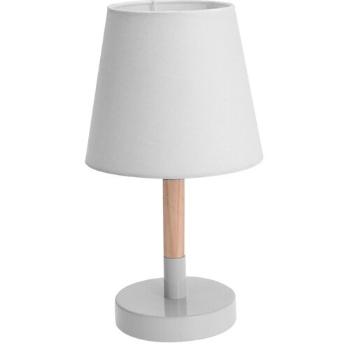 Koopman Lampă de masă Pastel tones albă, 30,5 cm