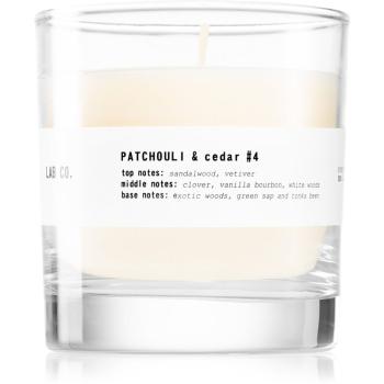 Ambientair Lab Co. Patchouli & Cedar lumânare parfumată 200 g