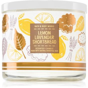 Bath & Body Works Lemon Lavender Shortbread lumânare parfumată 411 g