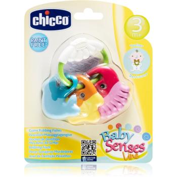 Chicco Baby Senses jucărie pentru dentiție 3m+ Fish 1 buc