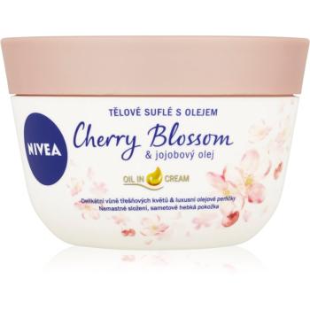 Nivea Cherry Blossom & Jojoba Oil souffle pentru corp 200 ml