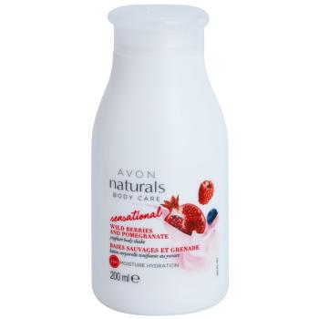 Avon Naturals Body Care Sensational lapte de corp hidratant cu iaurt 200 ml