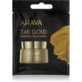 Ahava Mineral Mud 24K Gold mască minerală de nămol cu aur de 24 de karate 6 ml