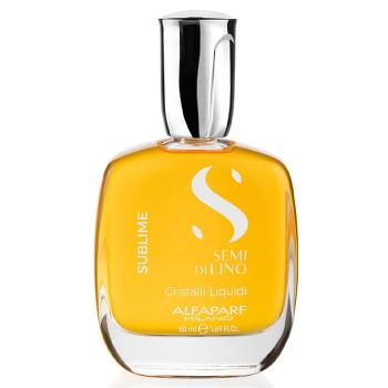 Alfaparf Milano Ser iluminator pentru păr Semi Di Lino Sublime (Cristalli Liquidi) 50 ml