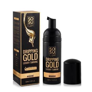 Dripping Gold Spumă autobronzantă Dark Dripping Gold Luxury (Mousse) 150 ml