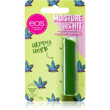 EOS Happy Herb balsam pentru buze cu efect hidratant 4 g