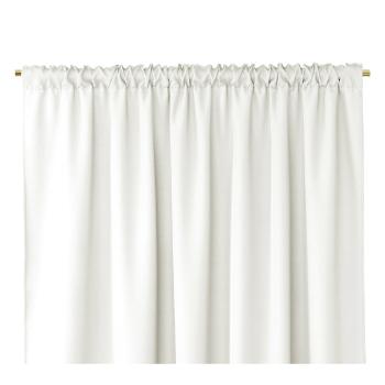 Draperie AmeliaHome Pleat, 140 x 250 cm, alb