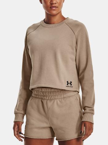 Under Armour UA Crop Terry LS BTG Hanorac Maro