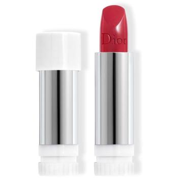 DIOR Rouge Dior The Refill ruj cu persistenta indelungata rezervă culoare 575 Soirée à Rio Satin 3,5 g