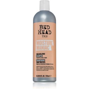 TIGI Bed Head Moisture Maniac Sampon pentru curatare si hranire a parului pentru par uscat 750 ml