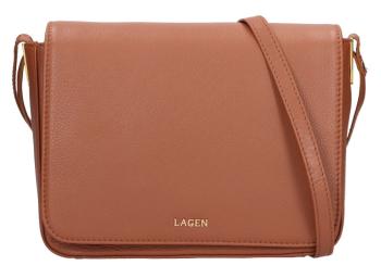 Lagen Geantă crossbody din piele pentru femei BLC-22/2061 CGN