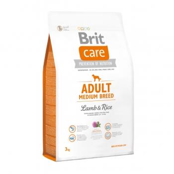 BRIT Care Adult Medium Breed, M, Miel cu Orez, hrană uscată câini, 3kg