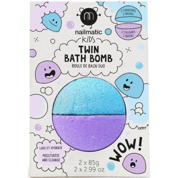 Nailmatic  Kids bombă de baie Blue + Violet 2x85 g