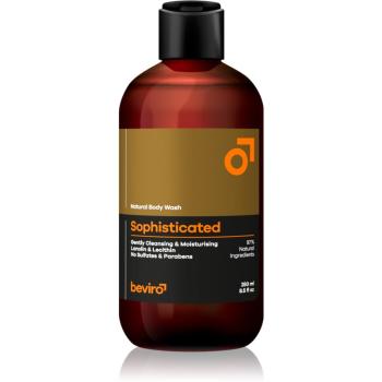 Beviro Natural Body Wash Sophisticated Gel de duș pentru bărbați 250 ml